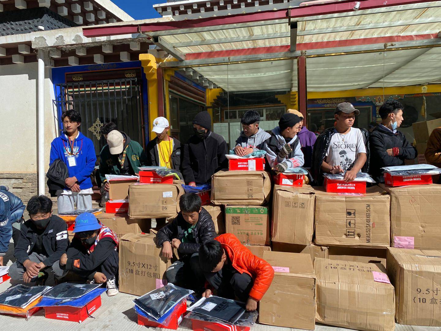 长春泰然智能生物科技有限公司公益回顾丨家国同欢月同圆 温暖满载甘孜州(图7)